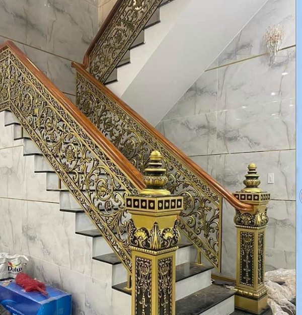 cầu thang nhôm đúc