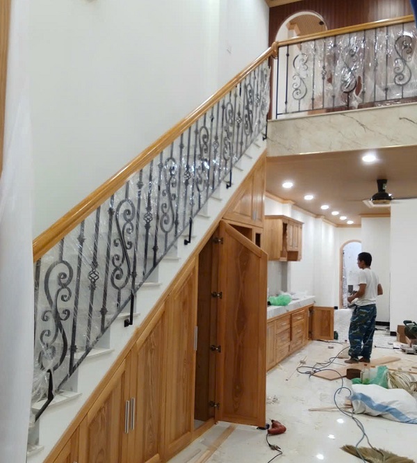 Mẫu cầu thang đẹp cho nhà phố